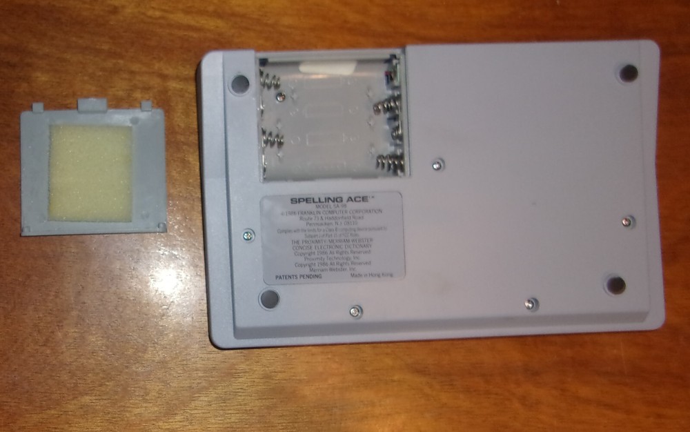 Franklin Spelling Ace SA-98 Second Edition - Tested