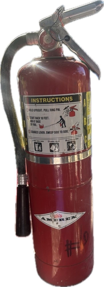 25-10lb.NICE(AMEREX) ABC Refurbished Fire Extinguishers 2026 Certification Tags