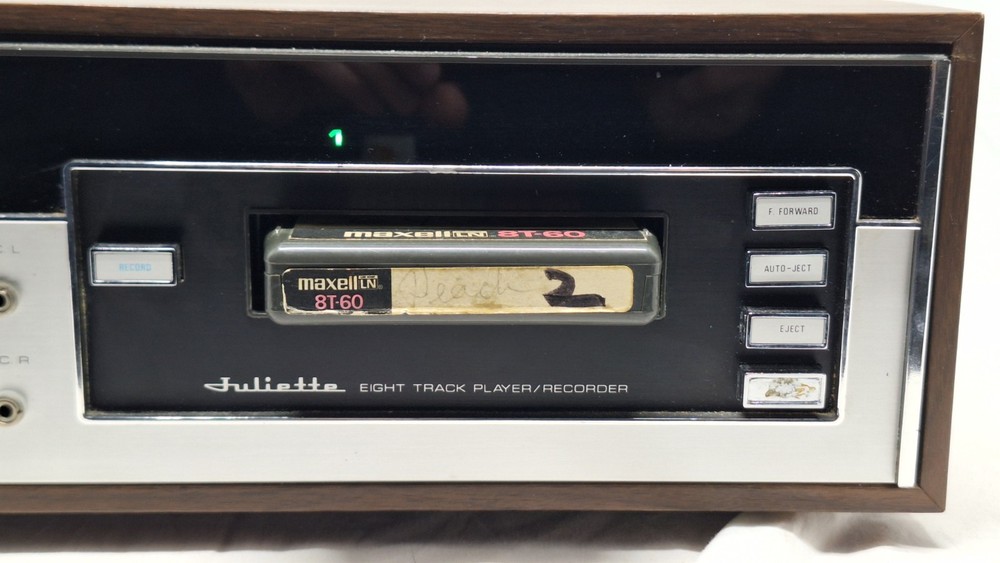 TOPP Juliette 8 Track Player Recorder 8TDR-496 Tested Works
