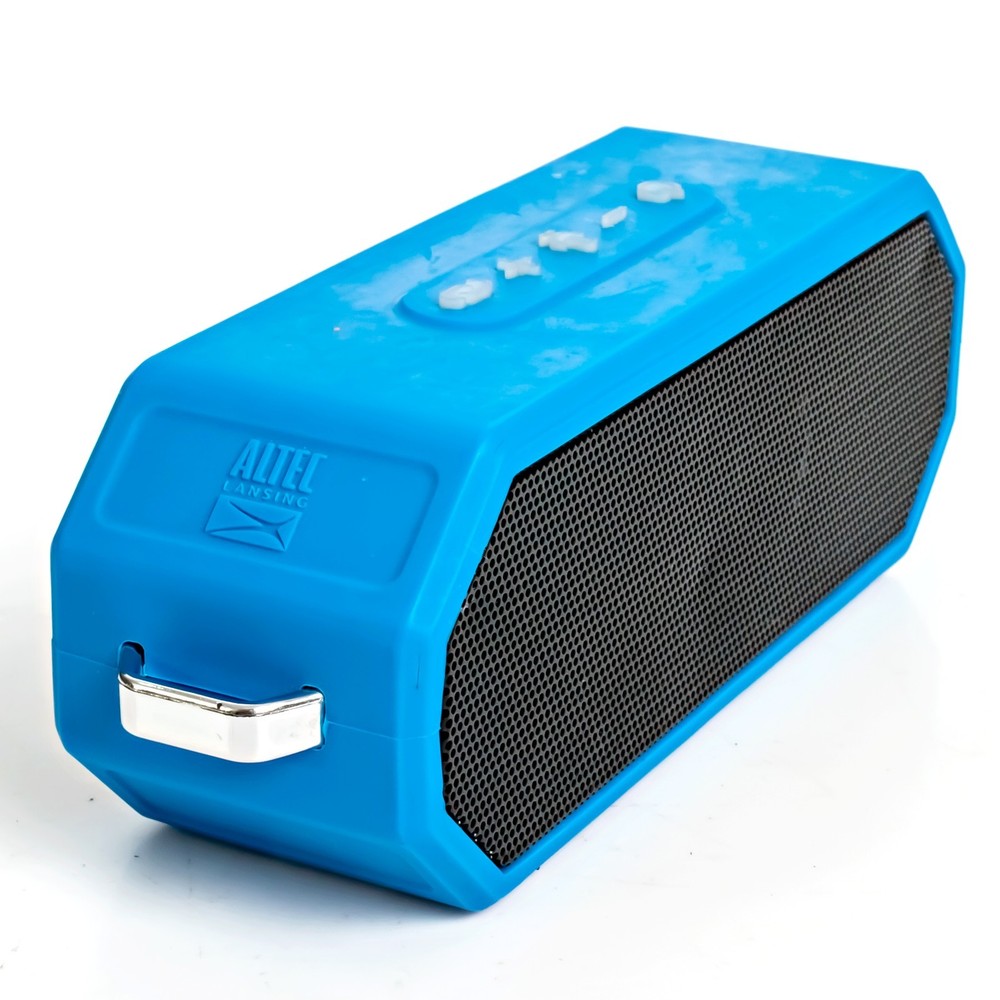 Altec Lansing Jacket H2O Bluetooth Wireless Speaker, BLUE - IMW449