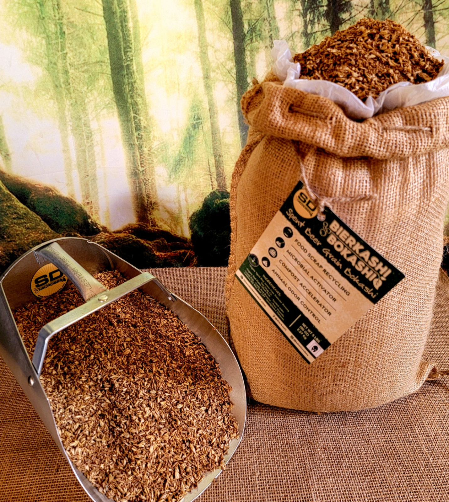 SD Microbes Premium BierKashi Bokashi Bran Compost Accelerator