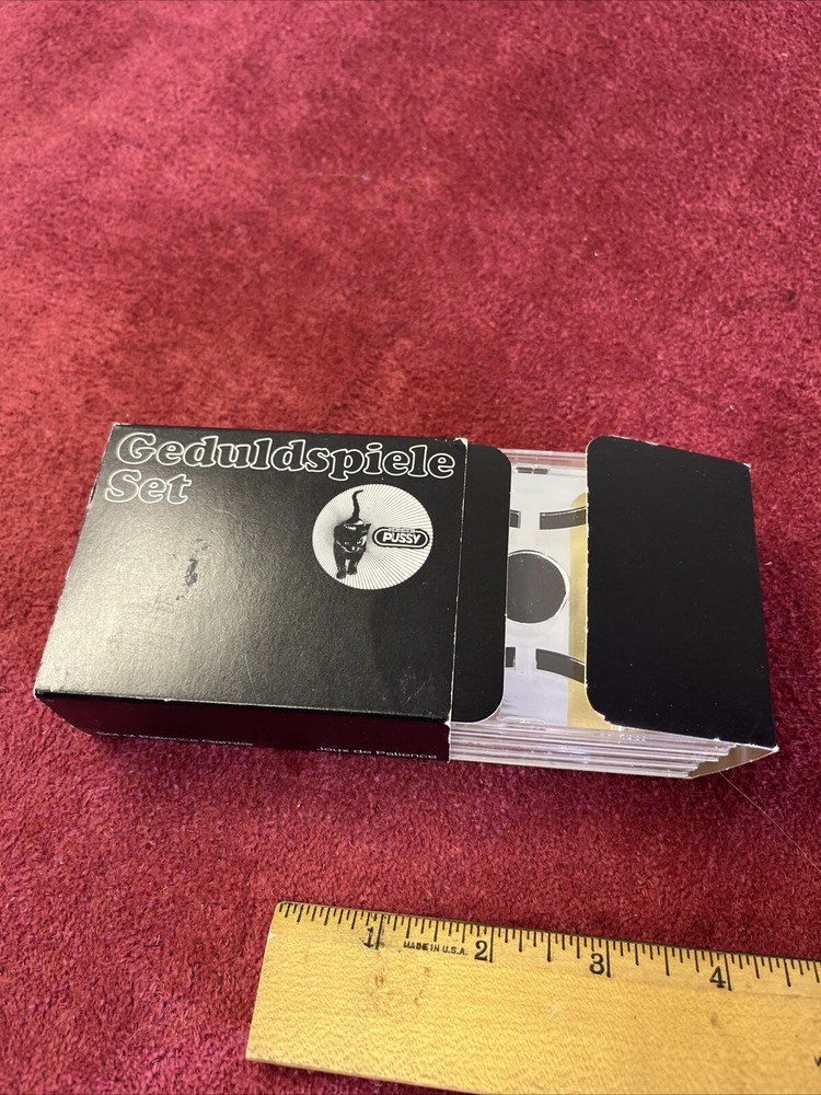 Geduldspiele Pocket Puzzle Set 1986