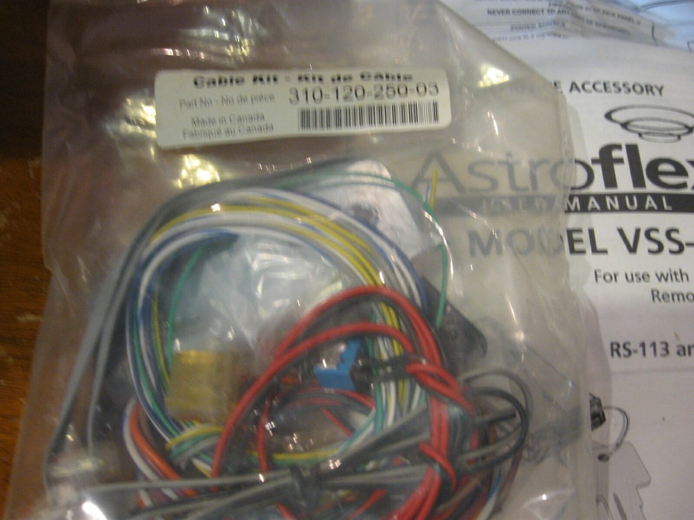 NEW AstroFlex Vehicle Security Module & Cable Kit Remote Start VSS-100 Alarm