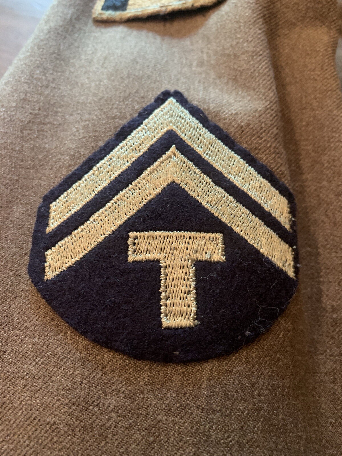 Vintage World War II Army Decorated Wool Jacket