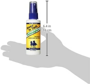 Straight Arrow Mane N Tail Equine Detangler Spray Non-Sticky 4-Ounce - 2 Pack