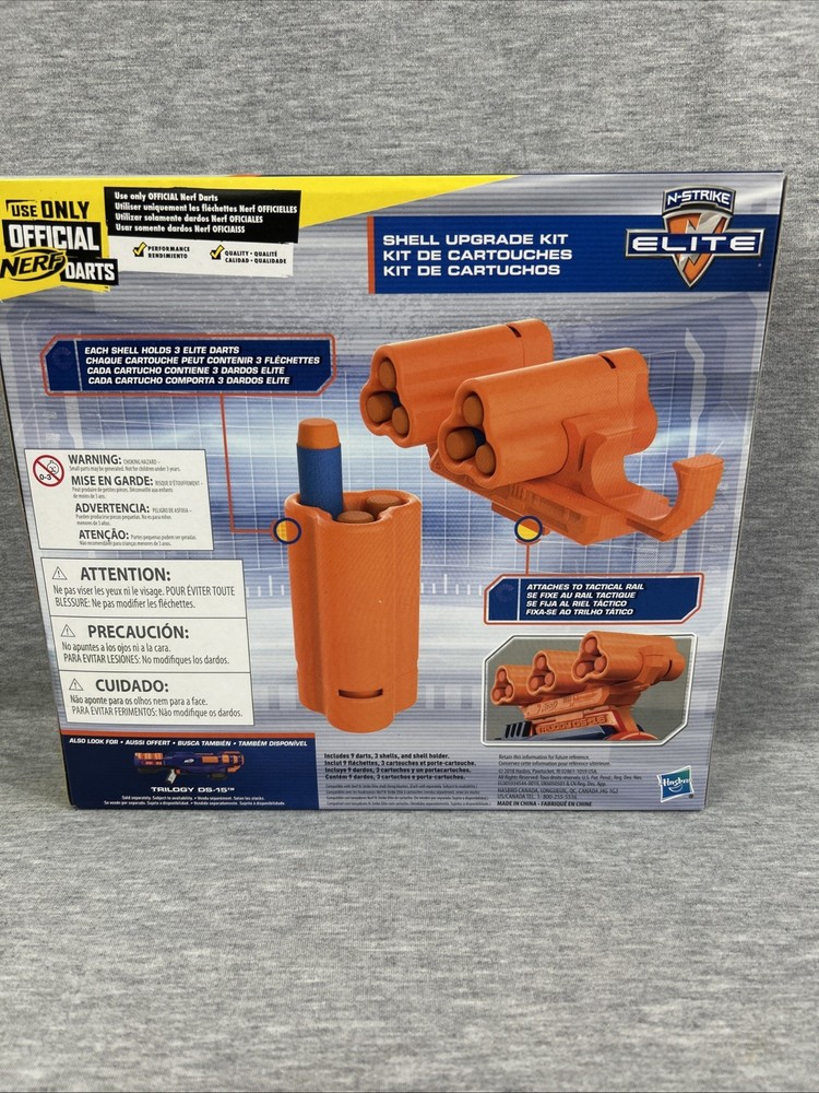 Nerf E3461 N-Strike Elite Shell Upgrade Kit Trilogy Shellstrike NEW