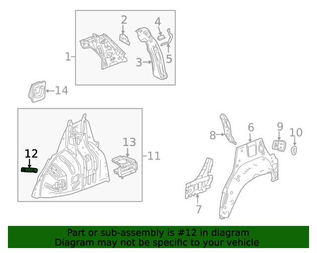 Genuine GM Bracket 20761612