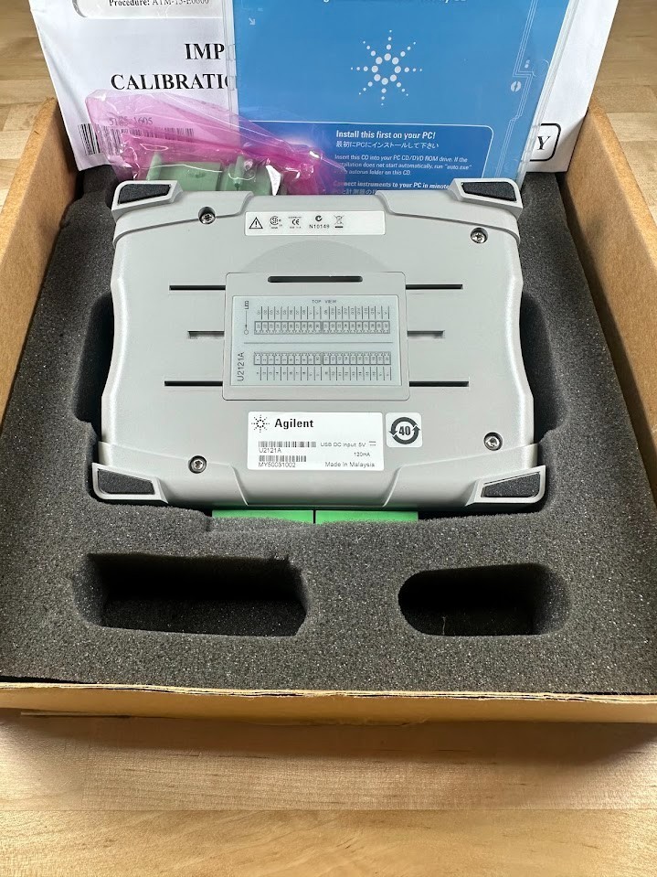 Agilent U2121A USB Digital I/O Module with Software, Test Certificate, Working,