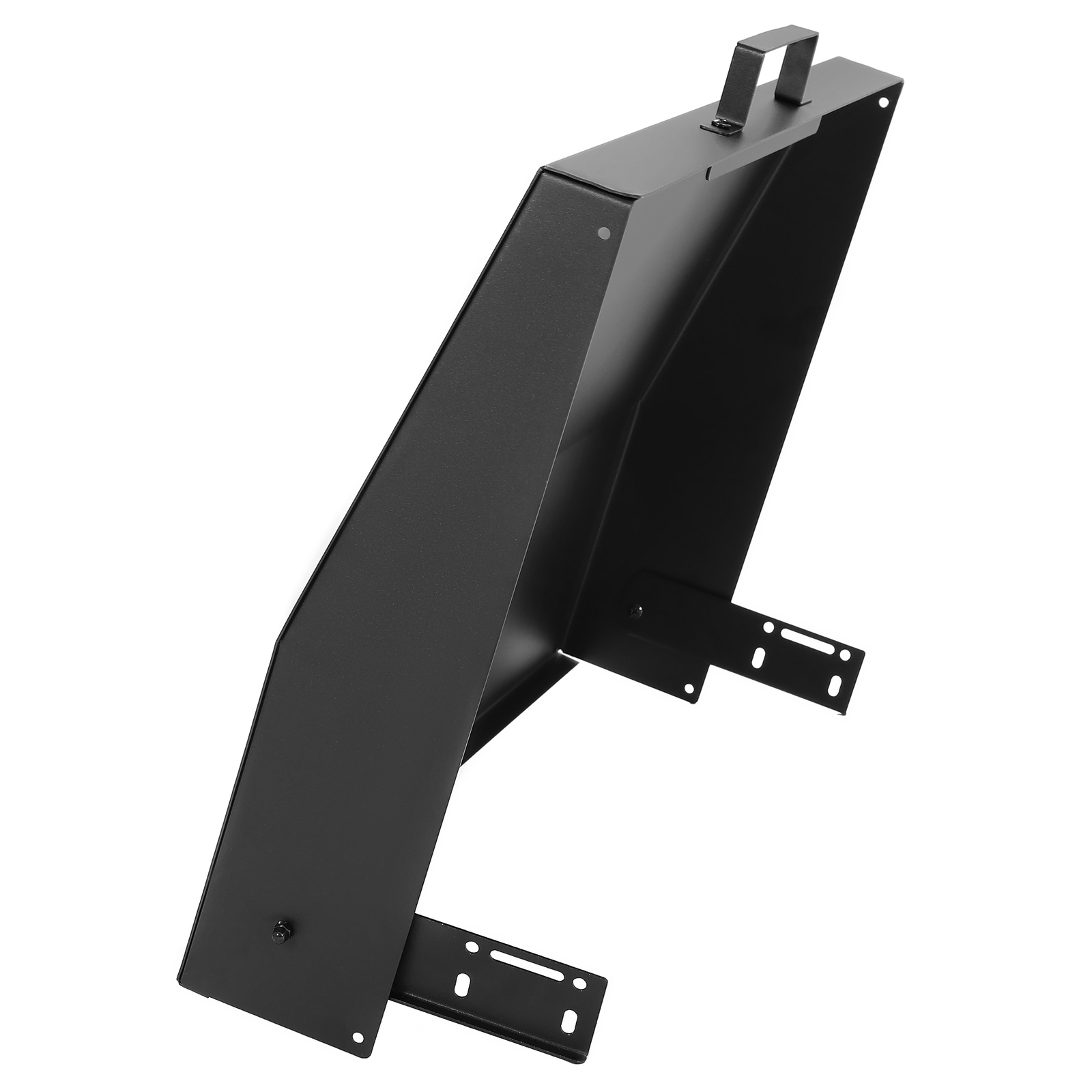 Hinged Lid For Blackstone Griddle 28 inch with Rear Grease Collection Black