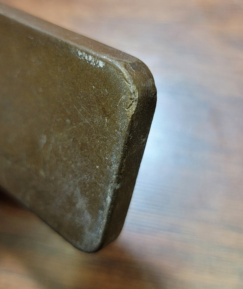Rare OLD TIMER Barber's Hone Razor Sharpener Sharpening Stone
