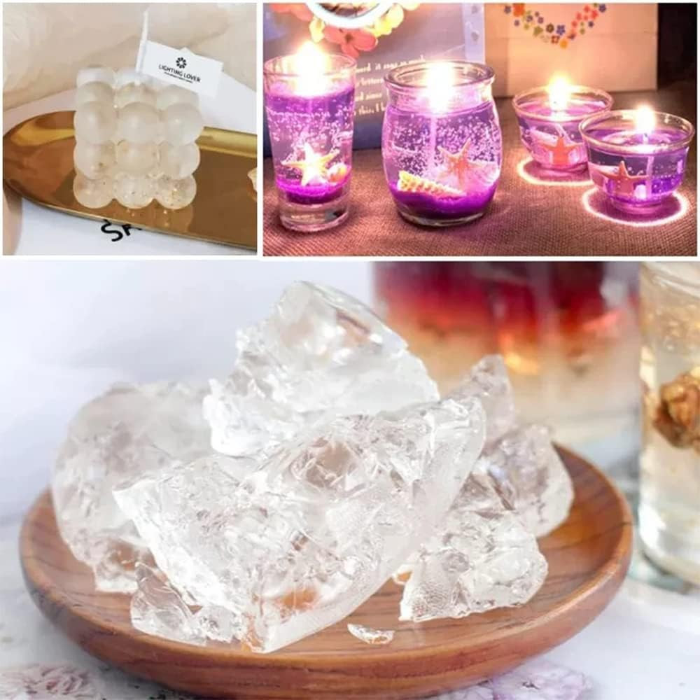 Transparent Jelly Wax DIY Candle Making Gel Wax Handmade
