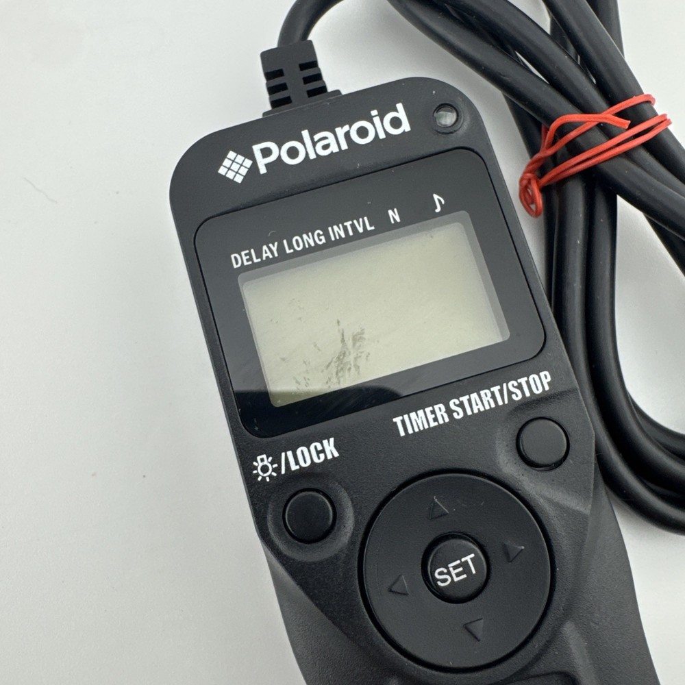 Polaroid Shutter Release Remote Cord/Intervalometer PLRTC18