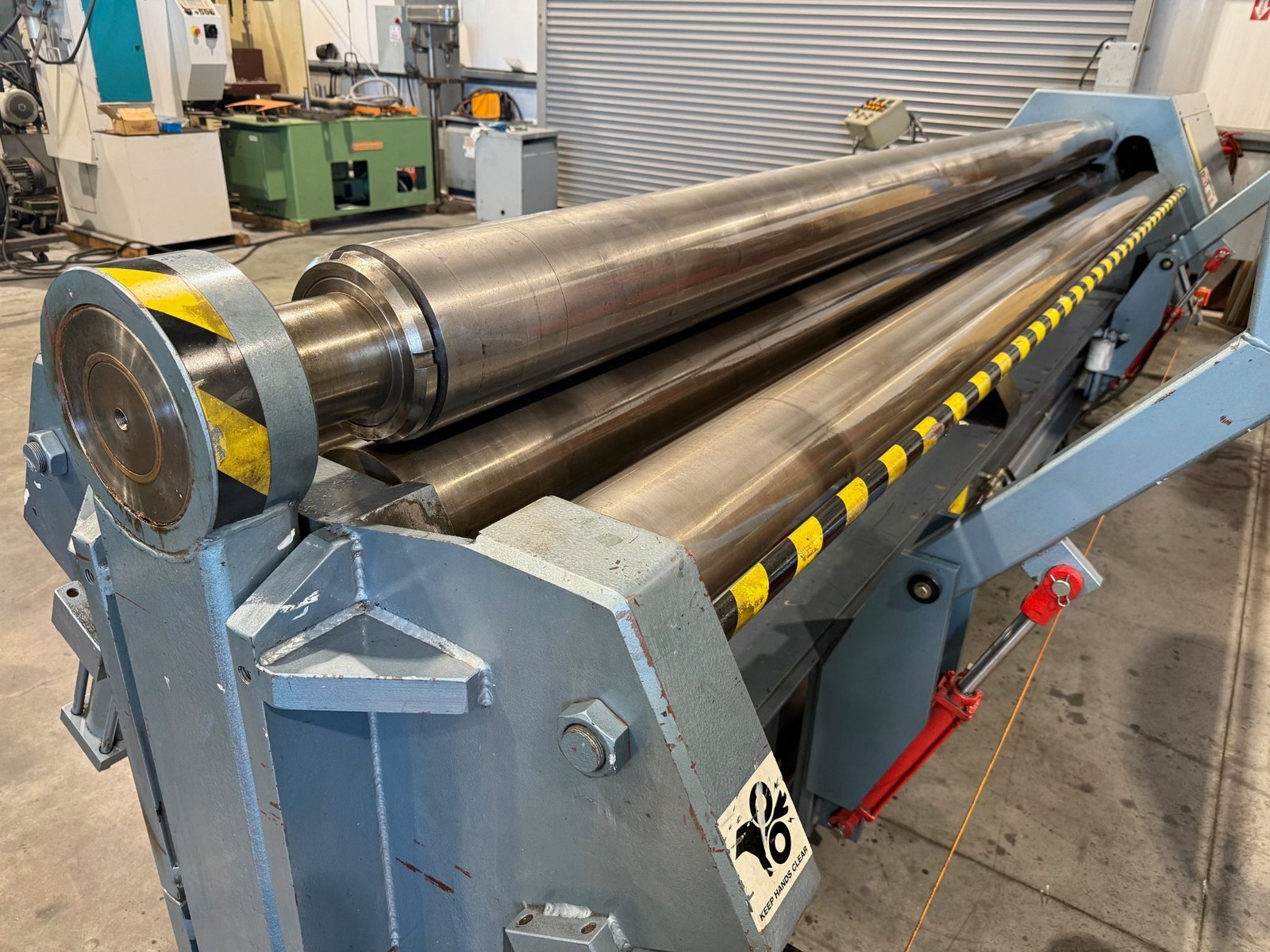 MONTGOMERY 4R-16810 14’ x 10 Gauge 4-Roll Plate Bending Roll #7659