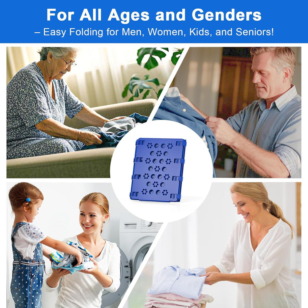 Shirt Folder Board Tshirt Clothes Folder Folding Board Durable Laundry Sorter He