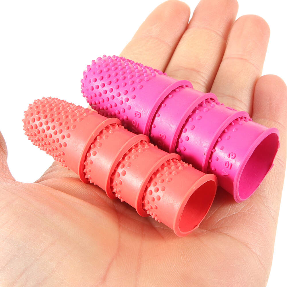 20 Pcs Multi Function Rubber Finger Protectors Non Slip Finger Cots for Home Use