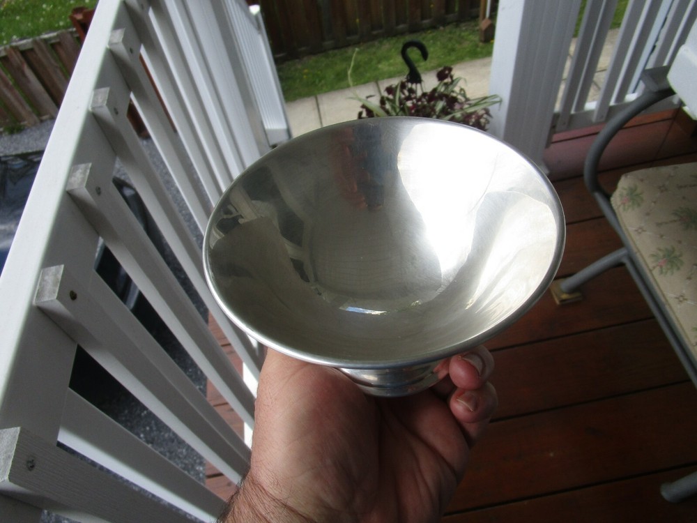 VINTAGE SILVERPLATED~[5-3/4" ]~COMPOTE BOWL~!!