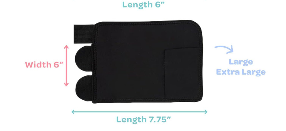 Dog Front Leg Brace Compression Wrap Adjustable Support Size L / XL
