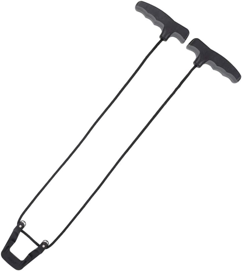 Compound Bow Crossbow Rope Cocking Device Pull Aid 4-Finger Silicone Wrapped Han