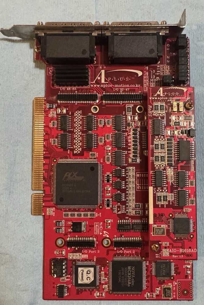 APLUS AMC-C0432DP, AIO-B1616AD Motion Board