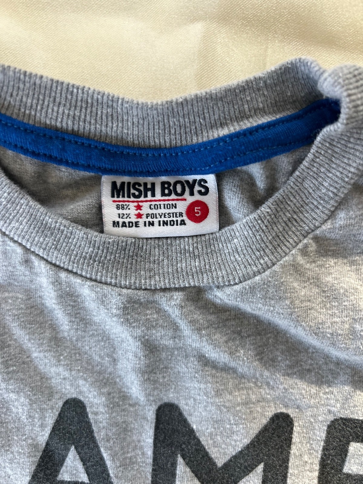 Mish Boys Tank Top Game On & Joggers Pants Outfit Gray Black Sz 5