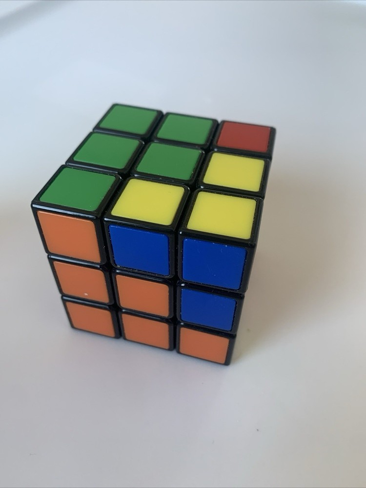 Rubik’s Cube 3x3x3 Multicolor Plastic Cube Shape Twist Puzzle Brain Teaser