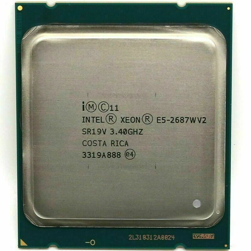 Intel Xeon E5-2687W V2 LGA2011 8Cores 16Threads 3.4GHz L3-25MB CPU Processor