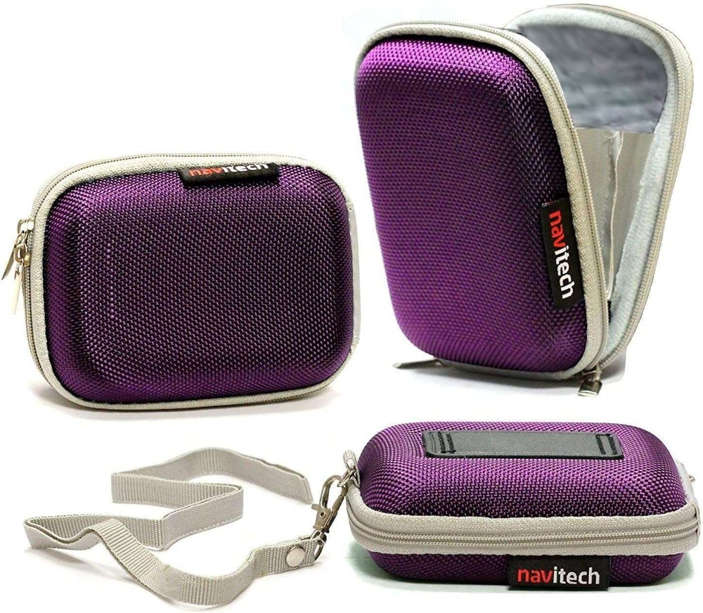 Navitech Purple Shockproof Camera Case For Nolansend Vlogging Camera