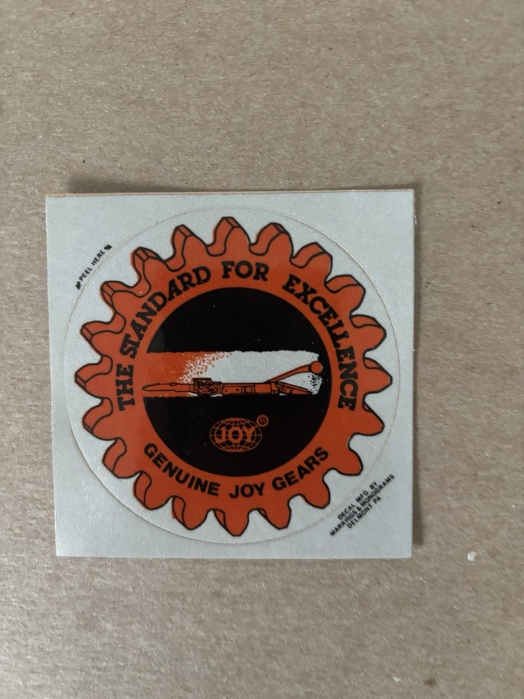 Joy Mining Stickers 2026 Bk
