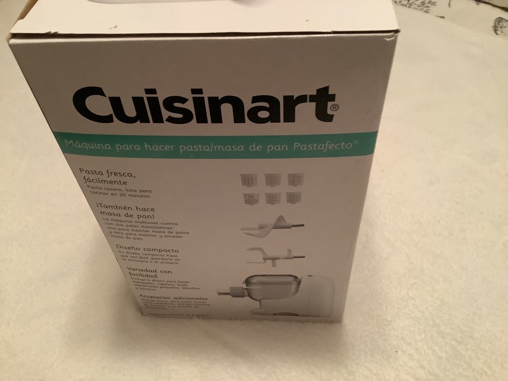 Cuisinart PM-1 Pastafecto Pasta & Bread Dough Maker White Automatic