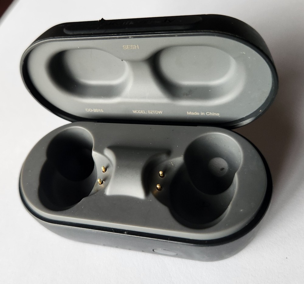 Original Black CHARGING CASE ONLY for Skullcandy Sesh S2TDW Wireless Earbuds
