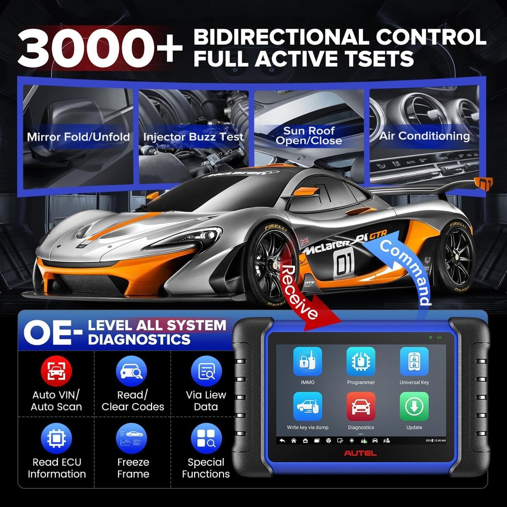 Autel MaxiIM IM508S XP400 PRO IMMO K~ey Programming Tool Auto Diagnostic Scanner