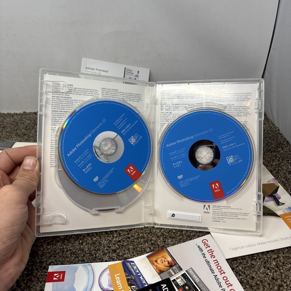 Adobe Photoshop Elements 10 And 13 Win/Mac BAD CODES READ!