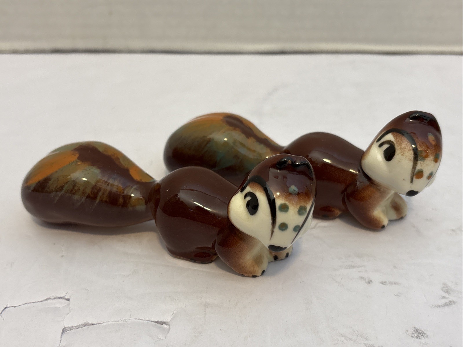 Robert Simmons Ceramic "Nippy" the Chipmunk Figure w/Salt & Pepper Shakers