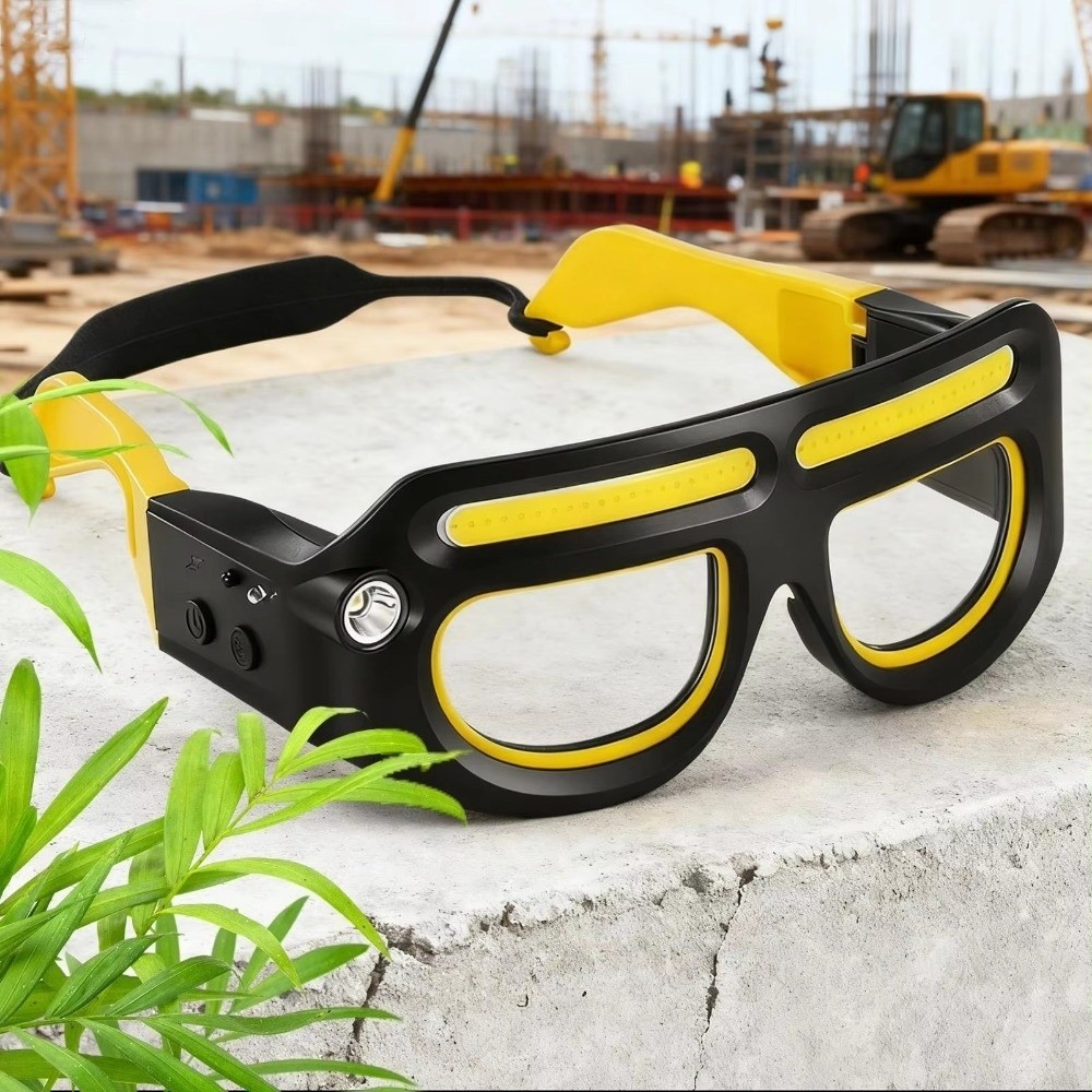 5 Modes LED Glasses Headlights Safety Eyeglass Lamp Work Lights Cycling