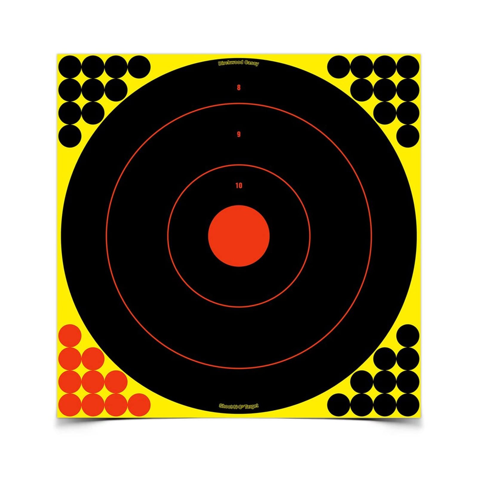 Birchwood Casey 34185 Shoot-N-C 17.25" Bull's-Eye Reactive Targets -5 Targets,