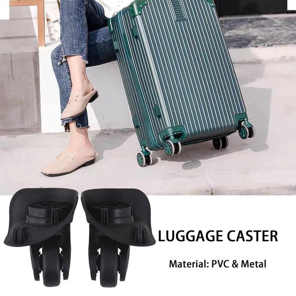 Silent Swivel Wheels for Multi-Surface Suitcases
