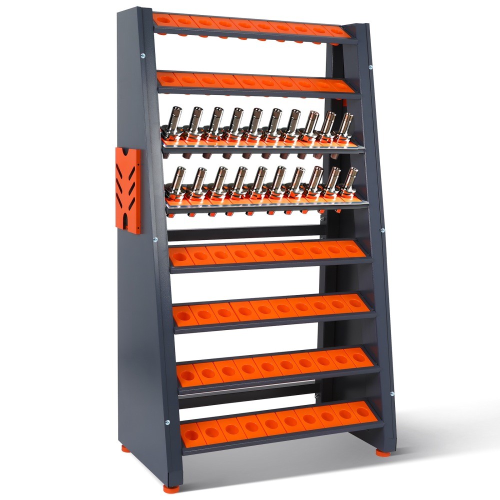 Tool trolley CAT40-BT40 multi-function tool management rack milling cutter chuck