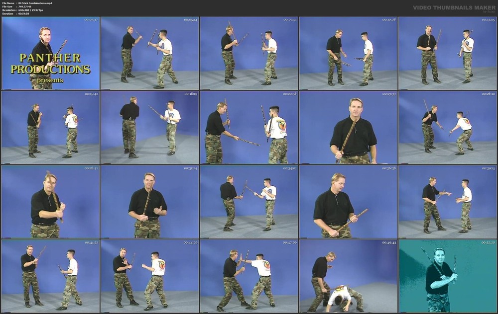 Advanced Green Beret Combatives starring James Webb (4 DVD Set)