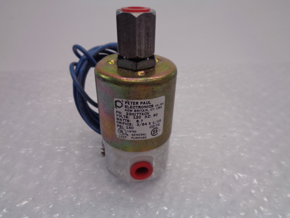 PETER PAUL ELECTRONICS 23HJ7TXCV VALVE NSNP