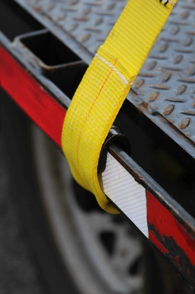 4" X 27' WINCH STRAP LCW427FH WITH FLAT HOOK