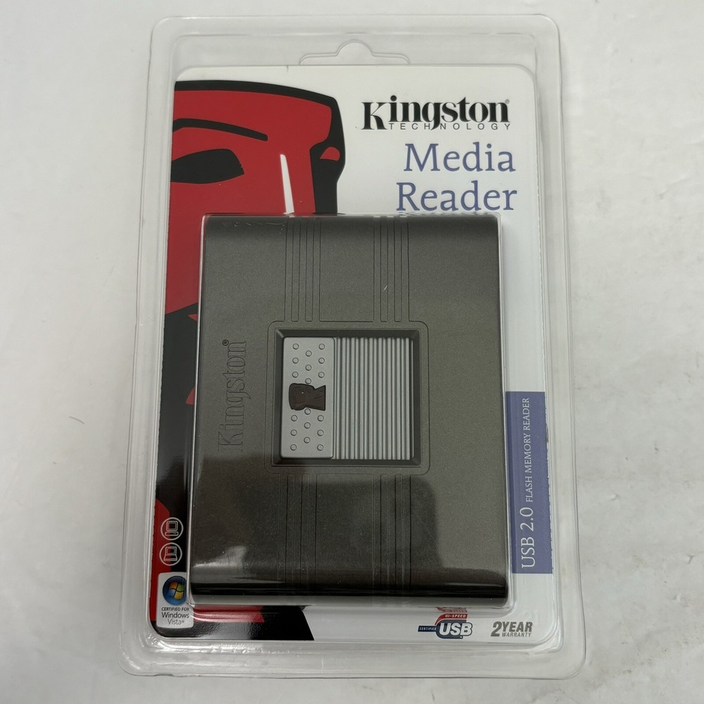 NEW Kingston Technology FCR-HS219/1 USB2.0 Flash Memory Reader Sealed