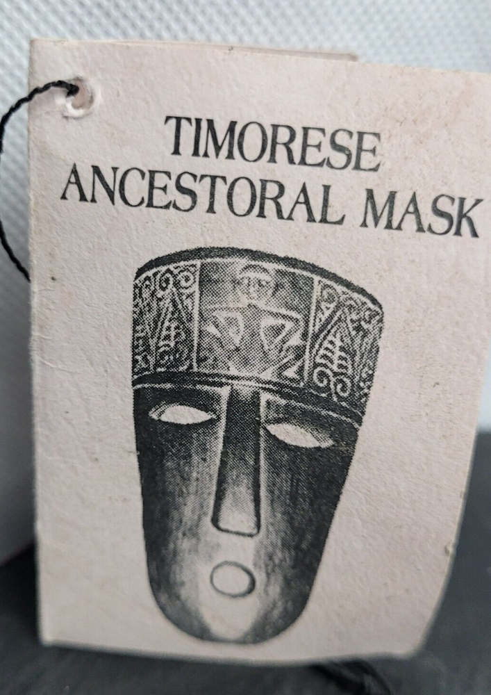 Indonesian Timorese Ancestoral Mask