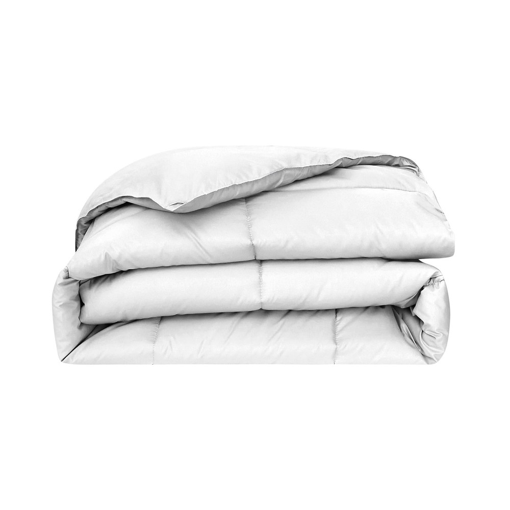 Modern Threads Down Alternative Reversible Comforter White/White Queen