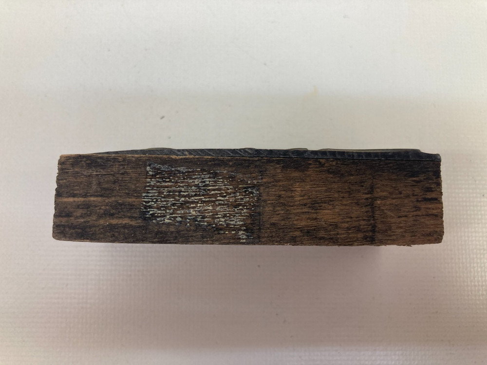 Printing Letterpress Printers Block Overland Car Script