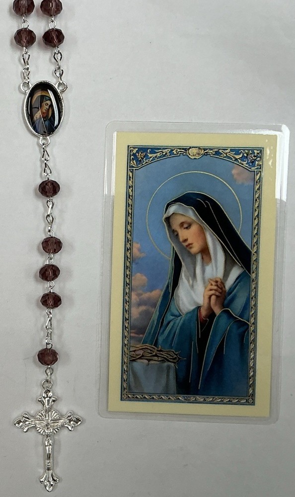 ROSARIO NEGRO PARA REZAR A LA MADRE DE DOLORES. ROSARY BLACK MOTHER OF SORROWS