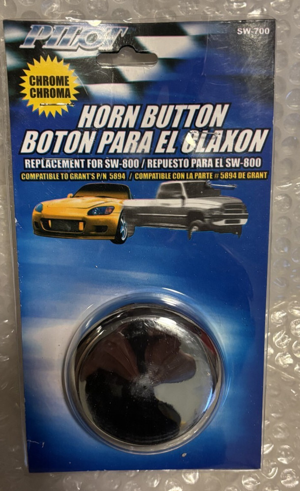 SW-700 HORN BUTTON CHROME