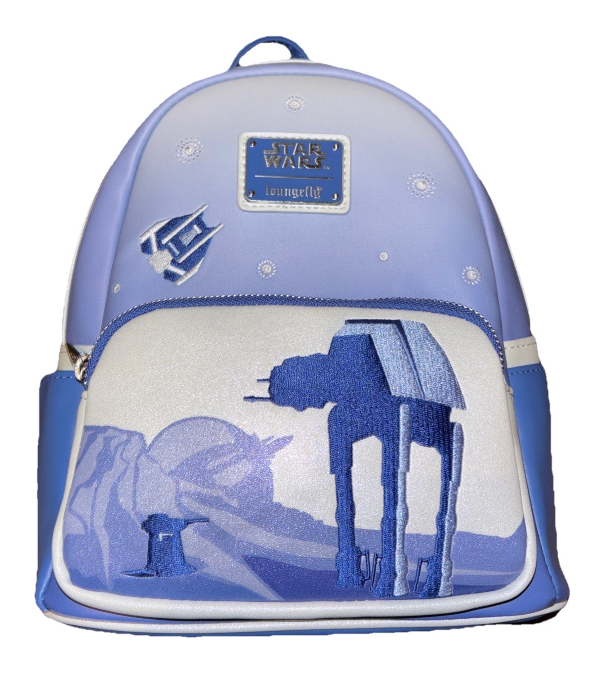 Disney Parks 2025 Star Wars Hoth At-At Walker Echo Base Backpack Bag Loungefly