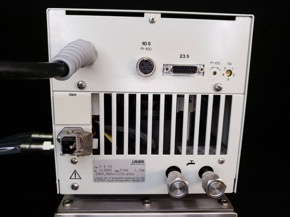 Lauda C6 CS Constant Temp Immersion Heated Circulating Water Bath - CLEAN TESTED