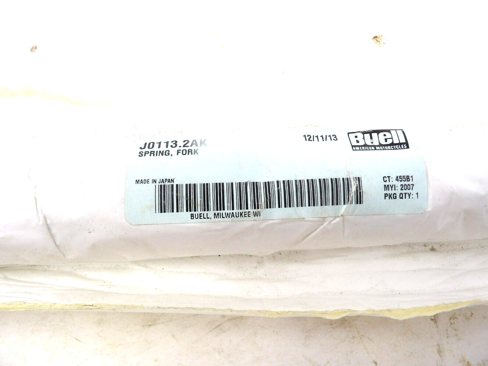 Buell Fork Spring OEM J0113.2AK