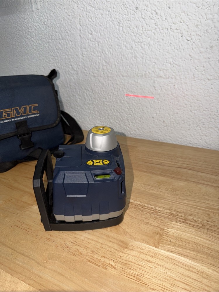 GMC REDEYE Rotary Pulse Laser Level - With Case - Tested and Working
